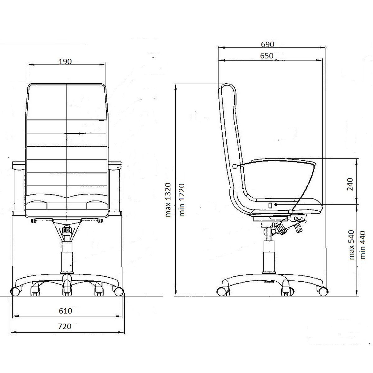 Стол мениджърски Florida Steel - Image 2